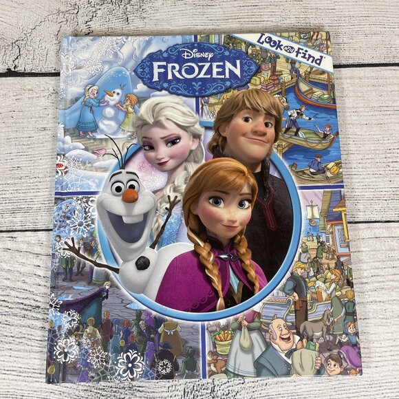 Disney Frozen Giant Look & Find Hardcover Book - Picture 1 of 4